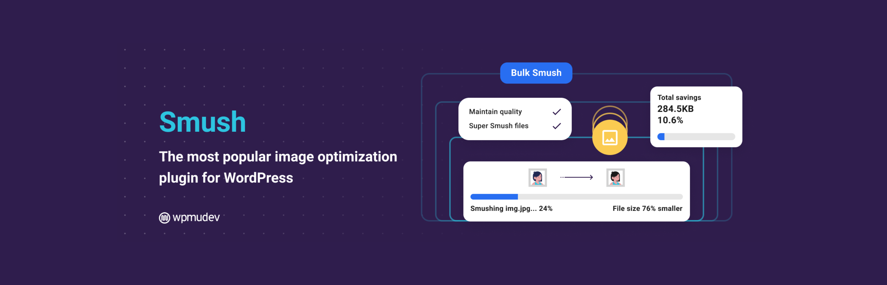 Smush Pro banner